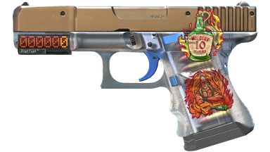 StatTrak™ Glock-18 | Clear Polymer (Factory New)