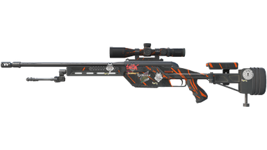 StatTrak™ SSG 08 | Slashed (Well-Worn)