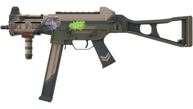 StatTrak™ UMP-45 | Corporal (Minimal Wear)